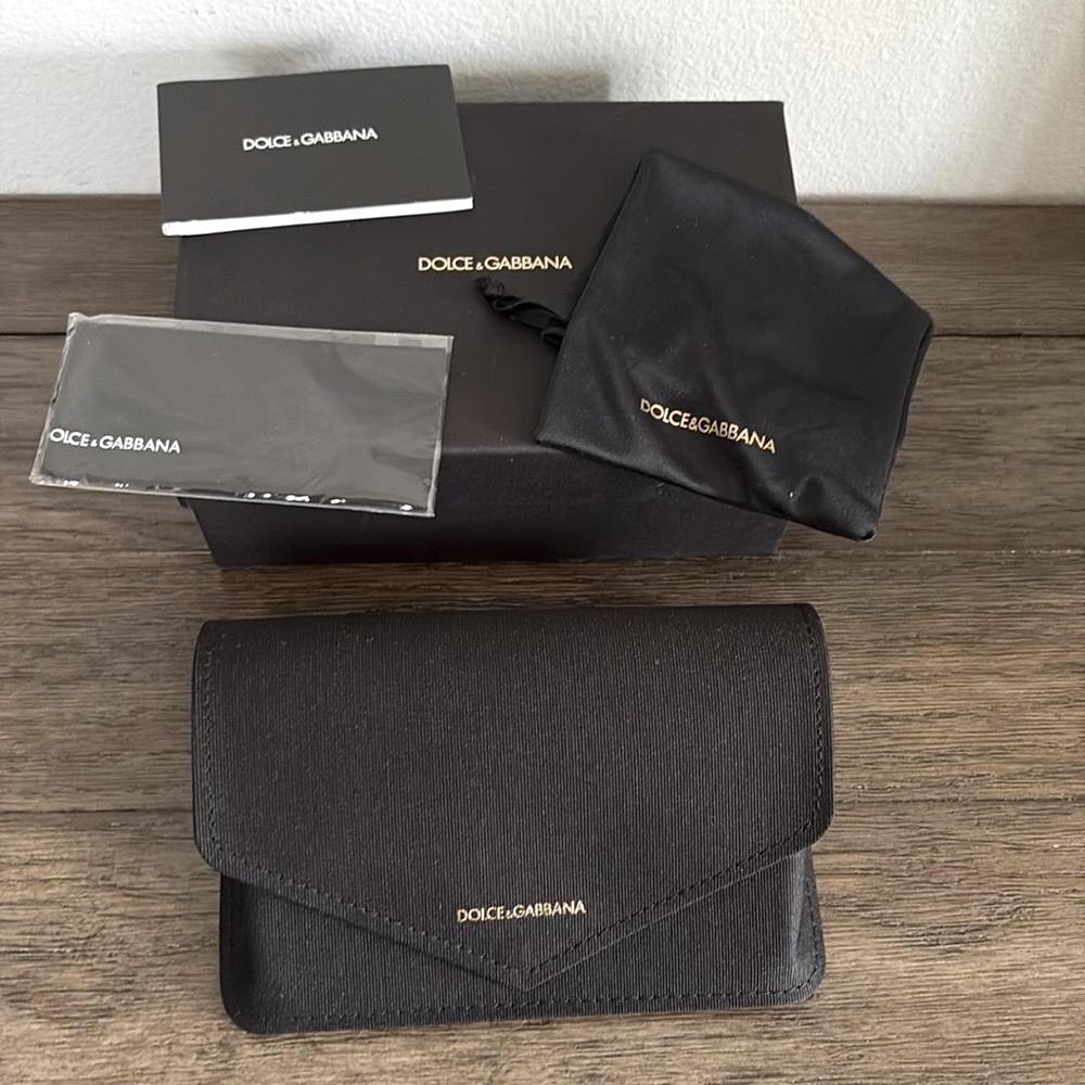 NWT [Dolce & Gabanna] DNA Oversized Squared Luxury Sunglasses in Havana - Picture 13 of 15